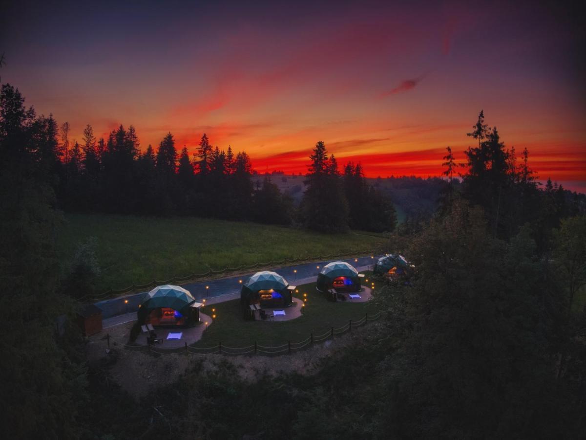 Luxury tent Peak Glamp & Jacuzzi Zakopane