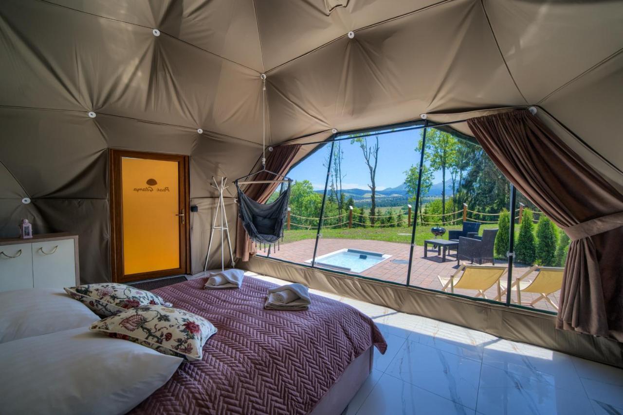 Розкішний намет Peak Glamp & Jacuzzi
