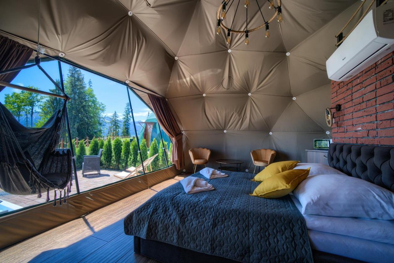 Розкішний намет Peak Glamp & Jacuzzi Закопане